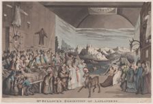 Mr. Bullock's Exhibition of Laplanders, February 8, 1822., February 8, 1822. Creator: Thomas Rowlandson