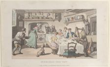 Mr. Burchell's First Visit, from "The Vicar of Wakefield", May 1, 1817., May 1, 1817. Creator: Thomas Rowlandson