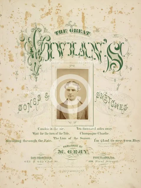 Mr. C. Vivian, 1872. Creator: Bradley & Rulofson.