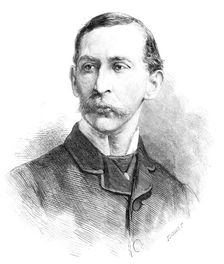 Mr. C. E. Howard Vincent, Director of Criminal Investigations, Metropolitan Police Department, 1883. Creator: F. Babbage