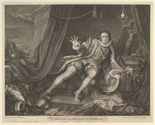 Mr. Garrick in the Character of Richard III, June 20, 1746. Creator: William Hogarth
