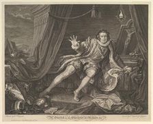 Mr. Garrick in the Character of Richard III, June 20, 1746. Creator: William Hogarth