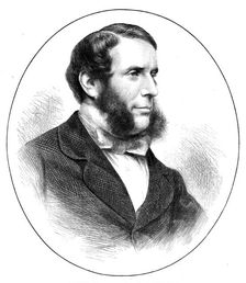 Mr. George Jessel, Q.C., M.P., the new Solicitor-General, 1871. Creator: Unknown