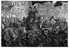 Mr Gladstone at Leeds late 19th century