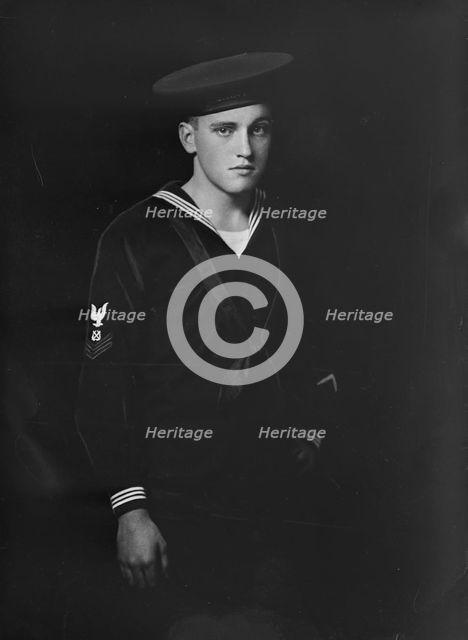 Mr. D.M. Milton, portrait photograph, 1918 Dec. 23. Creator: Arnold Genthe.