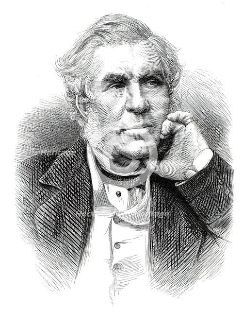 Mr. D. Macnee, the new President of the Royal Scottish Academy, 1876. Creator: Unknown.