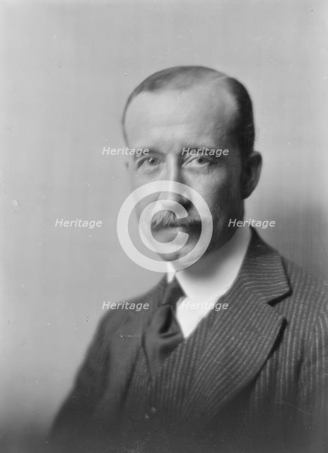 Mr. D.S. Iglehart, portrait photograph, 1918 Aug. 16. Creator: Arnold Genthe.