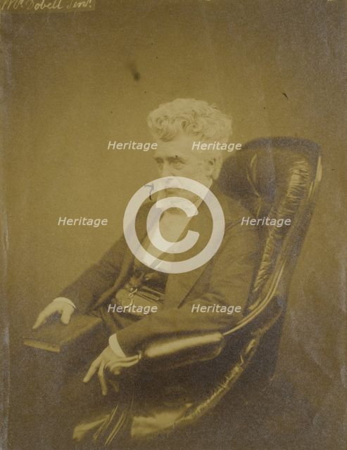 Mr. Dobell, c. 1860. Creator: Unknown.