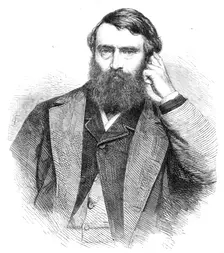 Mr. David Masson, Professor of Rhetoric and Belles Lettres at the University of Edinburgh, 1865. Creator: Unknown