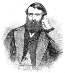 Mr. David Masson, Professor of Rhetoric and Belles Lettres at the University of Edinburgh, 1865. Creator: Unknown
