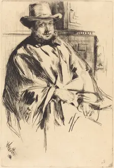 Mr. Davis (Mr. Mann), 1860. Creator: James Abbott McNeill Whistler