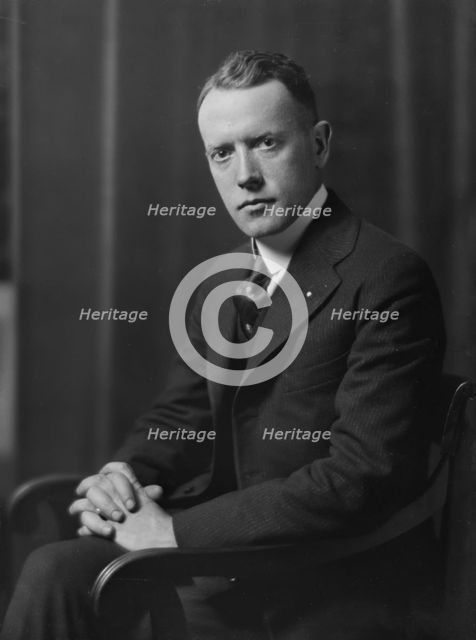Mr. Daniel S. Boulton, portrait photograph, 1918 Mar. Creator: Arnold Genthe.
