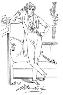 Mr Disraeli in his youth 19th century