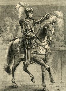 Mr. Dymoke, The King's Champion (1881). Creator: Unknown