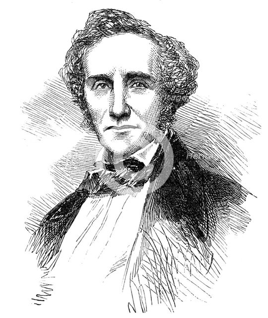 Mr. E. Davenport - from a daguerreotype by Mayall, 1854. Creator: Unknown.