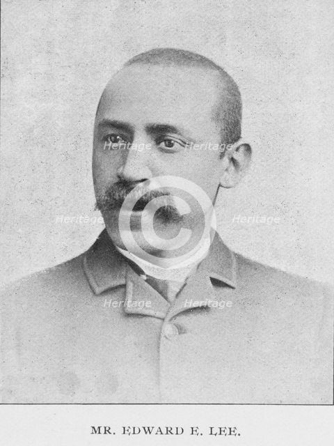 Mr. Edward E. Lee, 1897. Creator: Unknown.