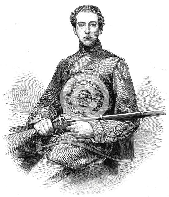 Mr. Edward Ross, the Rifle Champion of England - from a photograph by Claudet, 1860. Creator: Unknown.