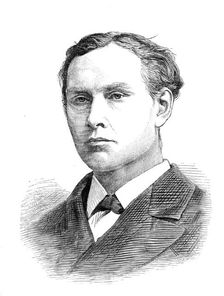 Mr. Edward Whymper, the mountain climber of the Andes, 1881. Creator: Unknown