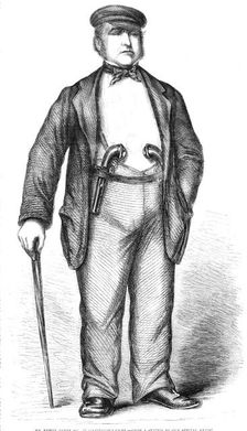 Mr. Edwin James, Q.C., in Garibaldi's camp - from a sketch by our special artist, 1860. Creator: Unknown