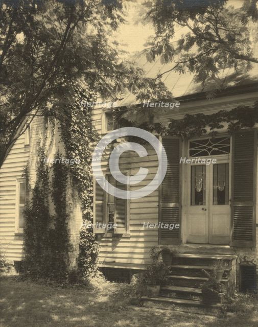 Mr. Eddy Brooks, exterior of house, between 1925 and 1929. Creator: Frances Benjamin Johnston.