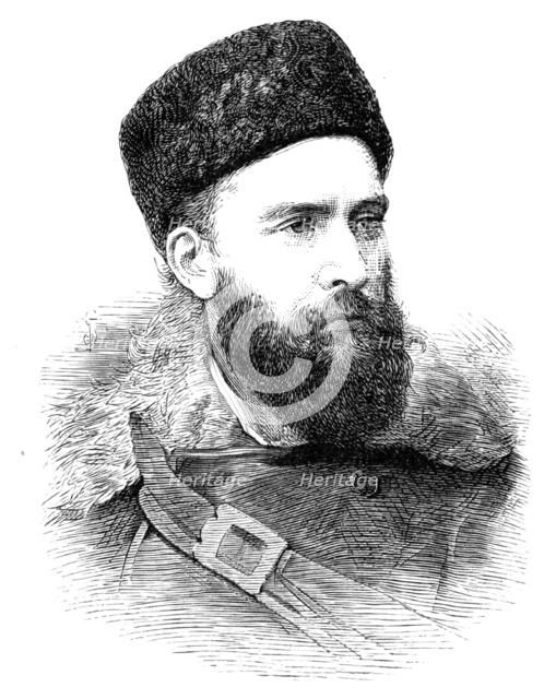 Mr. Edmond O'Donovan, "Daily News" Correspondent in the Soudan, 1883. Creator: Unknown.