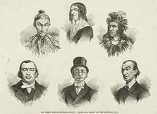 Mr. Ernst Schulz's Entertainment, "Masks and Faces" at the Egyptian Hall, 1867. Creator: Unknown