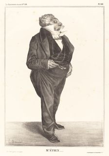 Mr. ÉTIEN... , 1833. Creator: Honore Daumier