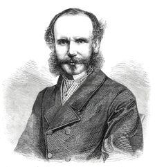 Mr. F. W. Bowlby, the "Times'" correspondent in China - from a photograph by Herbert Watkins, 1860. Creator: Unknown