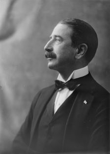 Mr. Foxhall Keene, portrait photograph, 1919 May 26. Creator: Arnold Genthe