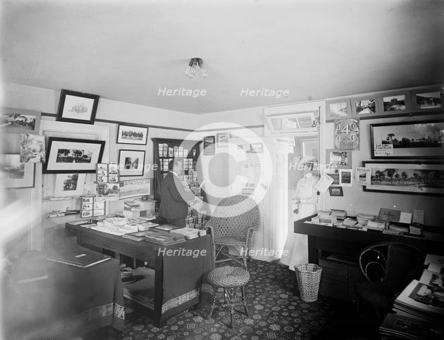Mr. Foster's office at Palm Beach, Florida, 1902. Creator: Unknown.