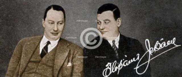 Mr Flotsam and Mr Jetsam, 1935. Artist: Unknown