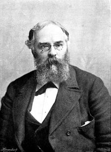 Mr. Frederick York Powell, Regius Professor of Modern History at the University of Oxford, 1895. Creators: Russell & Sons, George Meisenbach