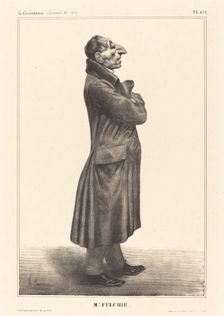 Mr. Fulchir.., 1833. Creator: Honore Daumier