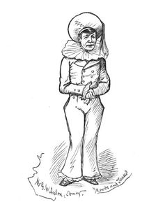 Mr. G. W. Anson: song. "Moods and Tenses", 1883. Creator: Unknown