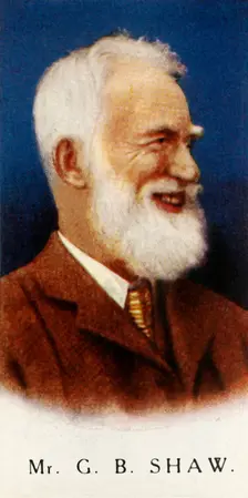Mr. G. B. Shaw 1927. Creator: Unknown