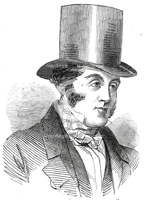 Mr. G. Hudson, M.P, - "The Railway King", 1845. Creator: Unknown.