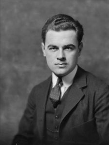 Mr. H.C. Strotz, portrait photograph, 1918 Feb. 7. Creator: Arnold Genthe