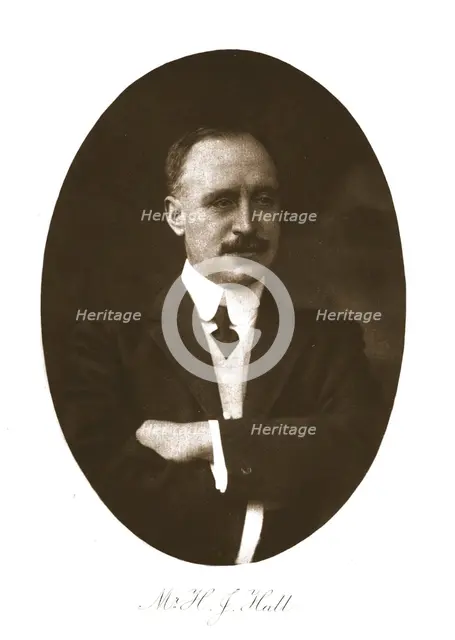 'Mr. H.J. Hall', 1911. Creator: Unknown.