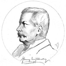 'Mr. H. M. Stanley; A sketch from Life 1890. Creator: Unknown