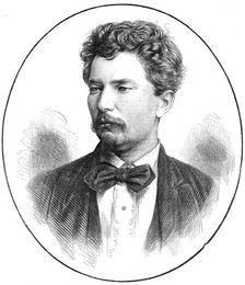 Mr. H. M. Stanley, of New York, the finder of Dr. Livingstone, 1872. Creator: Unknown