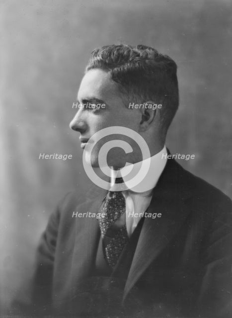 Mr. Houghton, portrait photograph, 1918 June 11. Creator: Arnold Genthe.