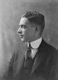 Mr. Houghton, portrait photograph, 1918 June 11. Creator: Arnold Genthe