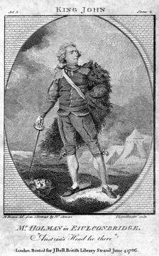 Mr Holman in Faulconbridge 1786.Artist: Thornthwaite