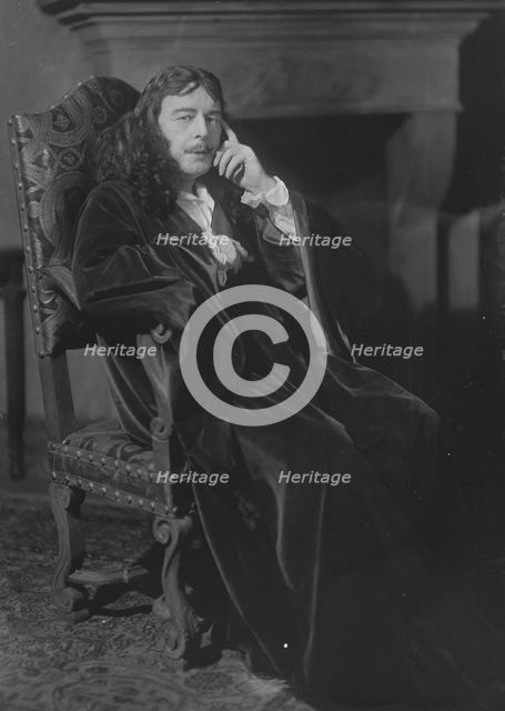 Mr. Henry Miller, in costume, 1919 Mar. 6. Creator: Arnold Genthe.