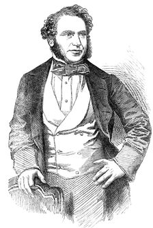 Mr. Henry Russell - from a daguerreotype by Mayall, 1854. Creator: Unknown