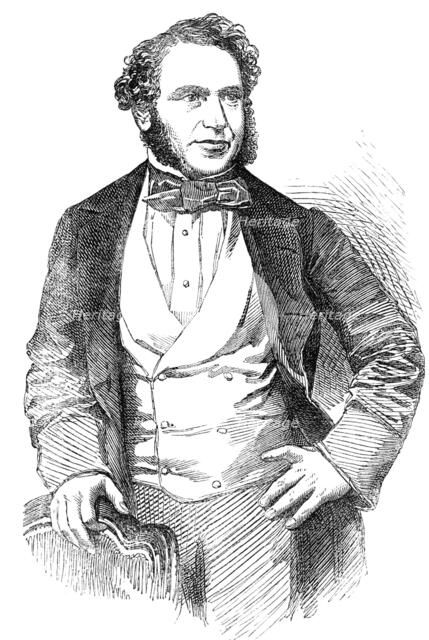 Mr. Henry Russell - from a daguerreotype by Mayall, 1854. Creator: Unknown.