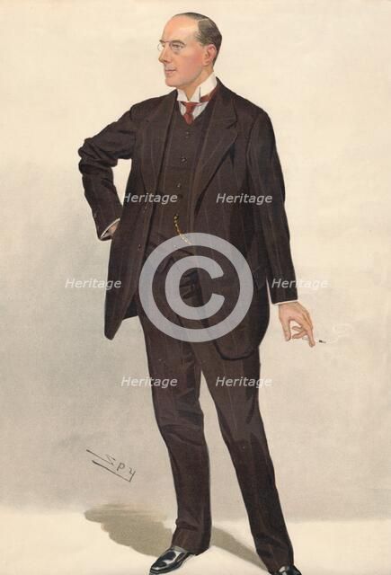 'Mr. Hugh Chisholm', 1911  Artist: Sir Leslie Matthew Ward.