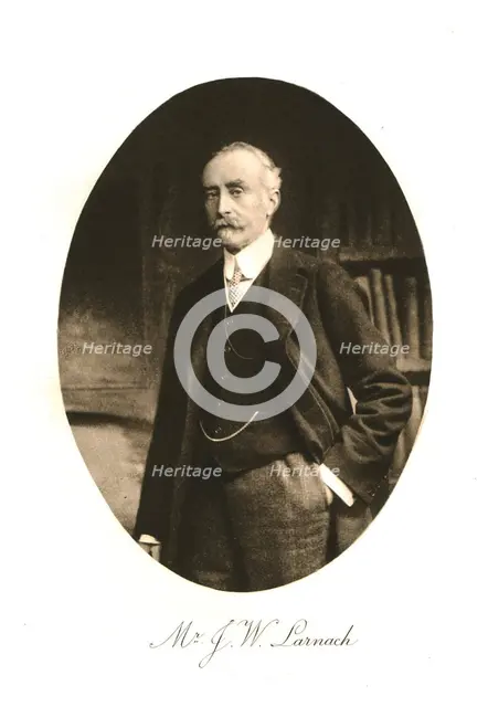 'Mr. J.W. Larnach', 1911. Creator: Unknown.