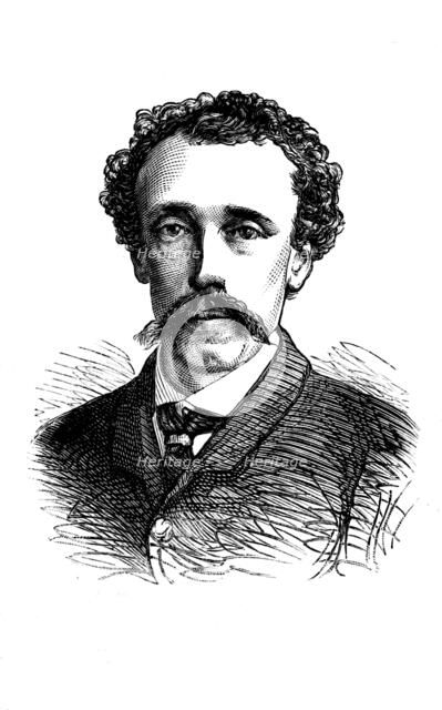 'Mr. J. W. W. Birch', c1880. Artist: Unknown.