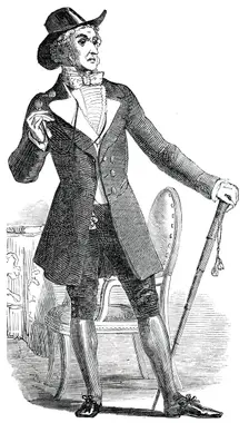 Mr. J. Wallack as Dr. Petgoose, in the New Play of the "Catspaw" at the Haymarket Theatre, 1850. Creator: Unknown